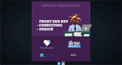 Desktop Screenshot of gregorrichardson.com